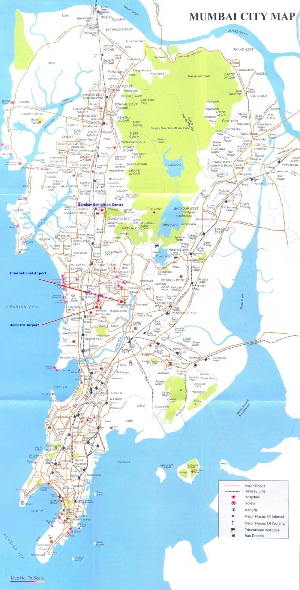 Bombay อยู่บนแผนที่