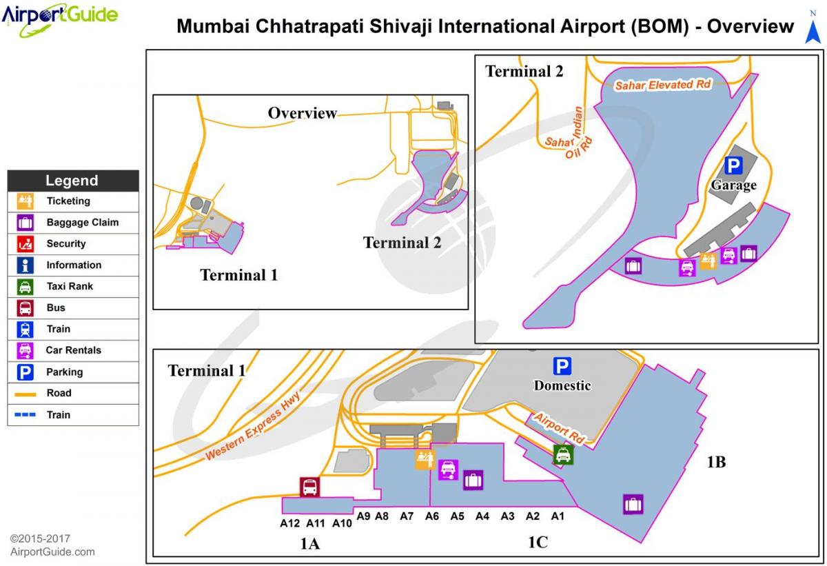 Chhatrapati Shivaji terminus แผนที่